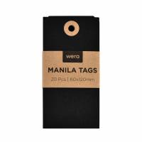 Wera manillam&aelig;rker 60x120mm FSC sort