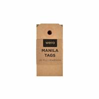 Wera manillam&aelig;rker 40x80mm FSC beige