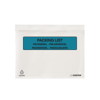F&oslash;lgeseddellomme C5 Med Tryk 1000st DK/EN F&Oslash;LGESEDDEL - PACKING LIST