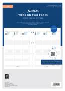 Filofax 2026 kalender refill A4 med en uge pr side
