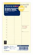 Filofax 2025 kalender refill Personal med en uge pr side lodret