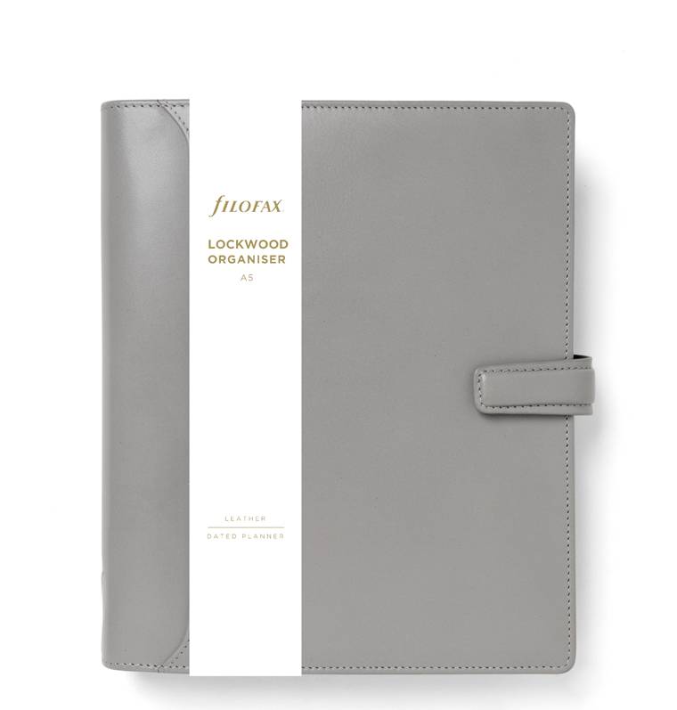 Filofax Lockwood systemkalender A5 i vintage look concrete