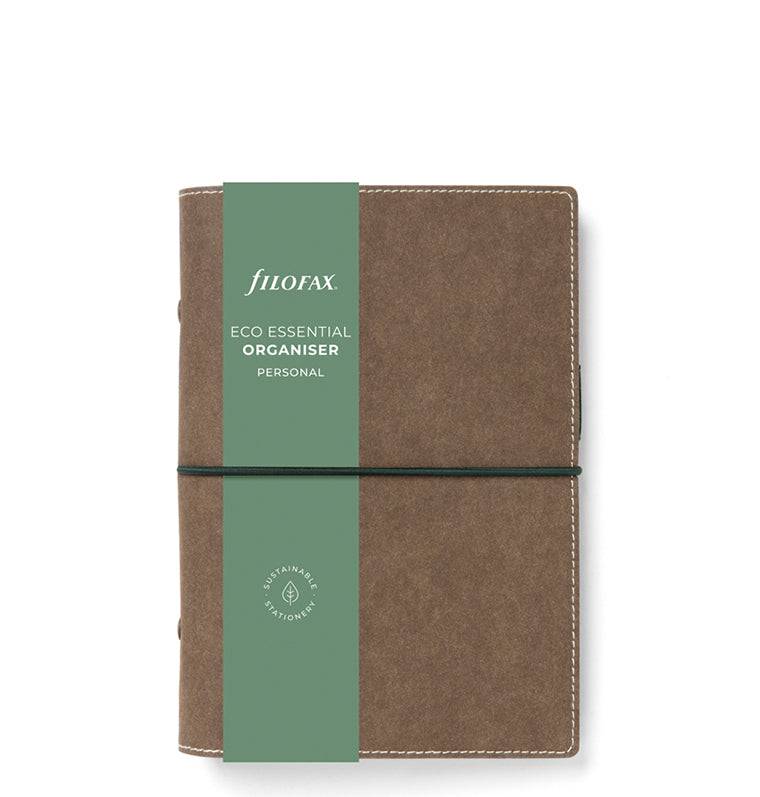 Filofax Eco Essential Personal systemkalender M&oslash;rk Valn&oslash;d