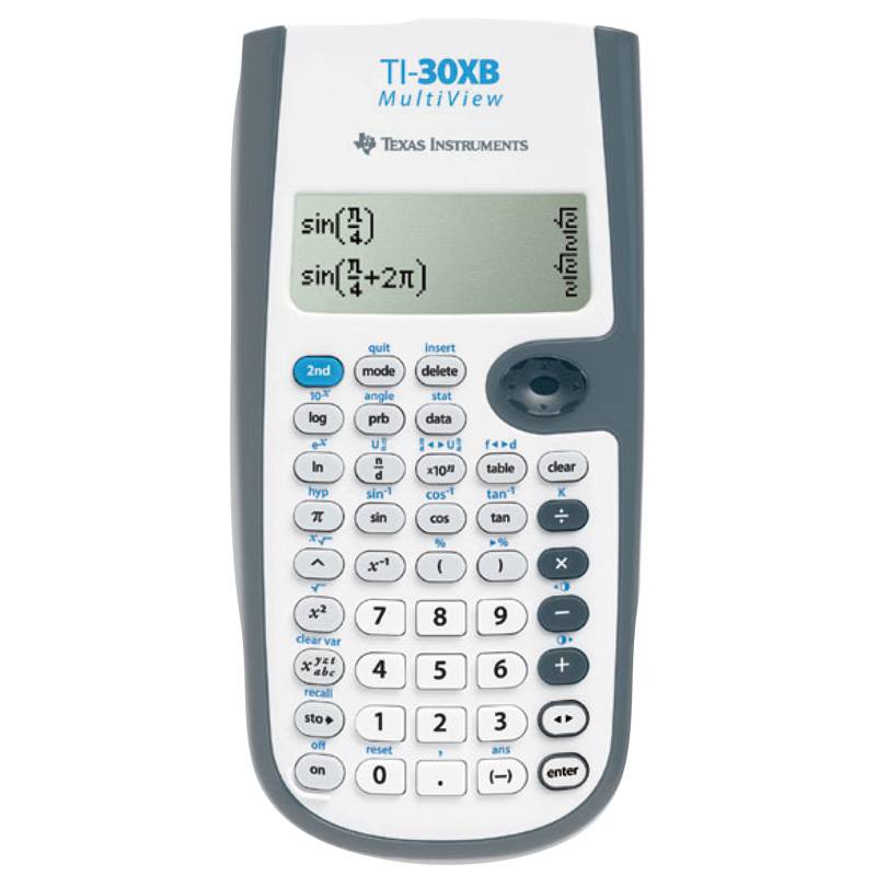 Texas matematikregner TI-30XB MultiView