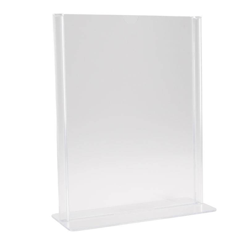 Brochuredisplay A5 T-form til bord klar