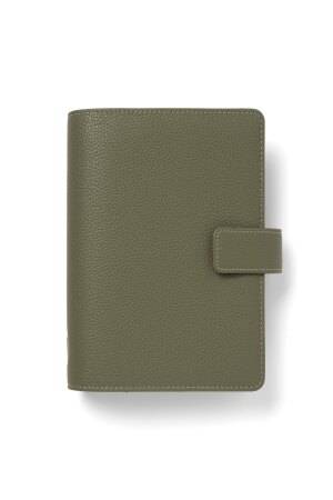 Filofax Camden systemkalender Personal vegansk kunstl&aelig;der Olive