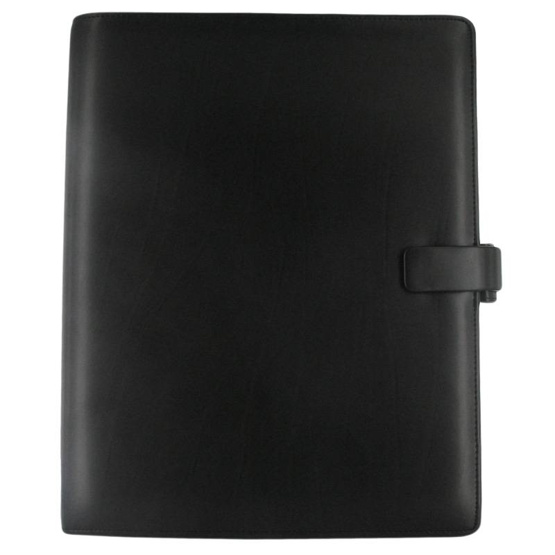 Filofax systemkalender Metropol A4 kunstl&aelig;der sort 