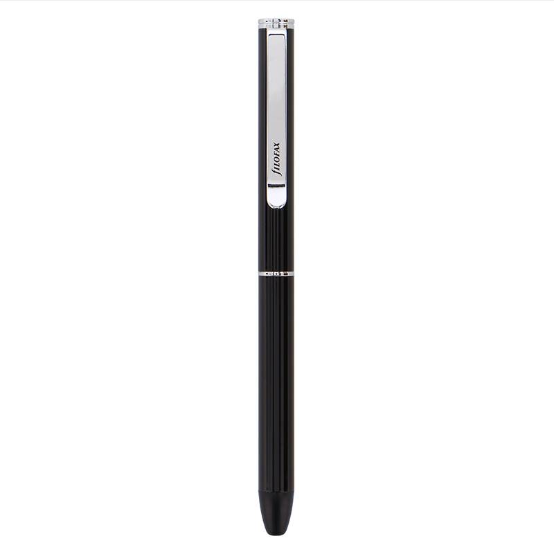 Filofax Clipbook sletbar kuglepen sort