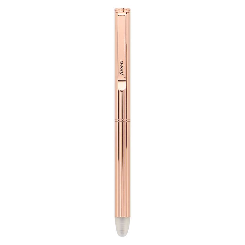 Filofax Clipbook sletbar kuglepen rosa guld