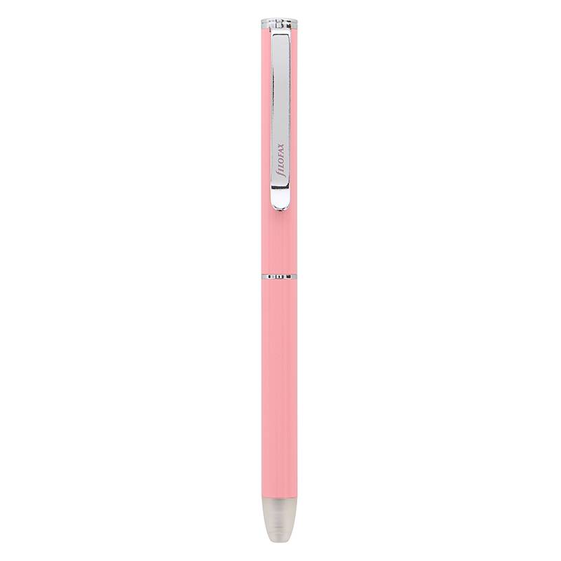 Filofax Clipbook sletbar kuglepen rosa