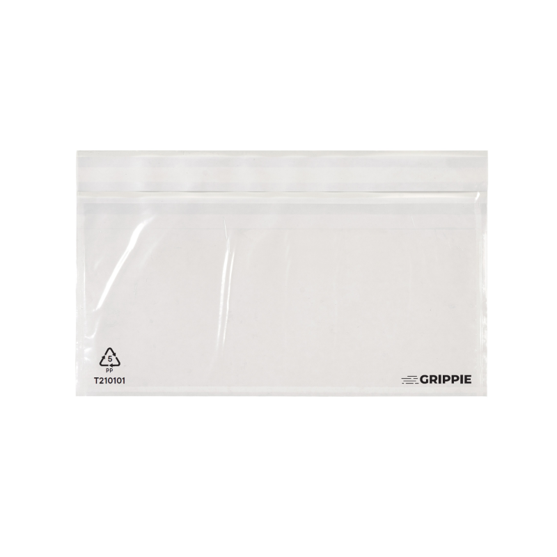 F&oslash;lgeseddellomme C65 230x112,5mm uden tryk - 50% genbrugsplast