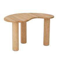 Bloomingville Luppa Sofabord H44cm certificeret gummitr&aelig; lysebrun nuance