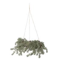 Bloomingville Cedar Krans Kunstige Blomster &Oslash;70cm gr&oslash;n