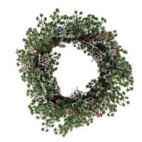 Bloomingville Cedar Krans Kunstige Blomster Gr&oslash;nne nuancer