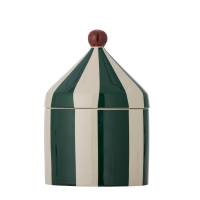 Bloomingville Cimmi Krukke med l&aring;g Stent&oslash;j H25cm Gr&oslash;n