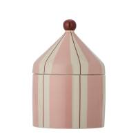 Bloomingville MINI Cimmi Krukke med l&aring;g Stent&oslash;j H25,0cm Rosa