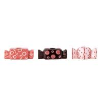 Bloomingville Maiano Lysestage Keramik Rosa, s&aelig;t af 3 stk