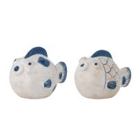 Bloomingville Fugu Salt & Pebers&aelig;t i Stent&oslash;j Bl&aring;