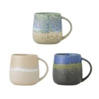 Creative Collection Cloe Krus Stent&oslash;j bl&aring; nuancer, 3 stk