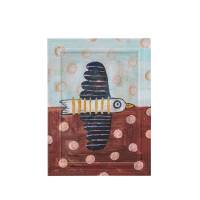 Creative Collection Brett Birdy illustration med ramme 22,5x30 cm