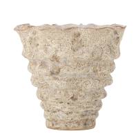 Bloomingville Colleen Urtepotteskjuler i Stent&oslash;j Beige &Oslash;22,5x21 cm