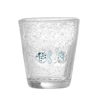 Bloomingville Finney Drikkeglas Glas Klar med motiv
