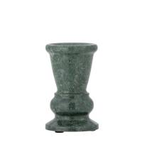 Creative Colelction Sicilia H12,5cm Lysestage i Marmor gr&oslash;n