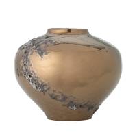 Bloomingville Ellison Vase 21cm Stent&oslash;j Bronze brun nuance