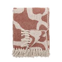 Bloomingville Salobre Plaid rustr&oslash;de og beige nuancer Genanvendt Bomuld