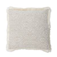 Bloomingville Cabrie Pude Polyester 50x50cm Natur med frynser