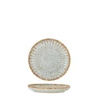 Creative Collection Fleur Tallerken Stent&oslash;j i lysegr&aring; og beige nuancer