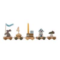 Bloomingville MINI Alfi F&oslash;dselsdagsdekoration 38,5cm flerfarvet