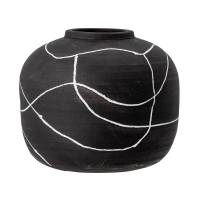 Bloomingville Niza Deko Vase Terrakotta Sort