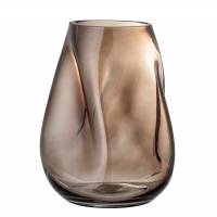 Bloomingville Ingolf Vase Brun nuance i glas