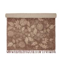 Creative Collection Malu 200x140cm T&aelig;ppe i Brun Bomuld