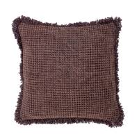 Bloomingville Delva Pude Bomuld 45x45cm Lilla med frynser