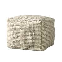 Creative Collection Suna Puf naturfarvet i uld