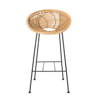 Bloomingville Yonne Barstol i rattan naturfarvet
