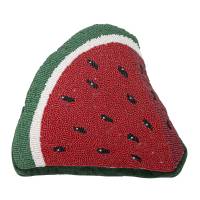 Bloomingville Senga Pude Bomuld 30x30x4cm R&oslash;d m&oslash;nstret