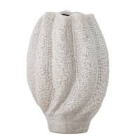 Bloomingville Cove Vase Stent&oslash;j 28cm elegant stent&oslash;jsvase hvide nuancer