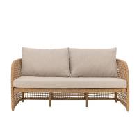 Bloomingville Penzano Sofa Polyrattan Natur, til udend&oslash;rs brug