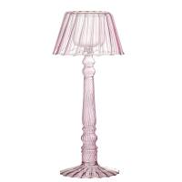 Bloomingville Cisco Fyrfadsstage Glas rosa
