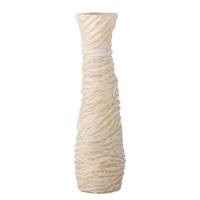 Bloomingville Damien Vase Stent&oslash;j 31,5cm h&oslash;j skulpturel silhuet hvid