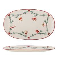 Bloomingville Yule Serveringsfad Stent&oslash;j L38,5cm Natur