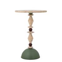 Creative Collection Mannelli Sidebord Gr&oslash;n Fyrretr&aelig; og jern