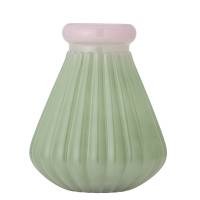 Creative Collection Judith Vase Glas 24,5cm riflet Gr&oslash;n nuance