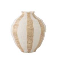 Creative Collection Byron Vase 20,5cm Stent&oslash;j reaktiv glasur Natur