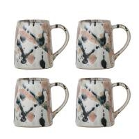 Creative Collection Winnie Krus m&oslash;nstret nuance Stent&oslash;j, 4 stk