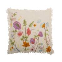 Creative Collection Pogni Pude Bomuld 50x50cm Natur med motiv