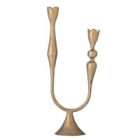 Bloomingville Vesc Lysestage Metal brass 